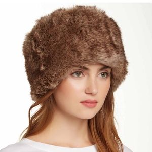 Surell Faux Fur Box Hat